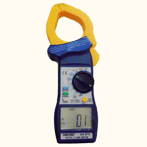 Km2775 Ac-Dc Digital Clampmeter - Color: Blue
