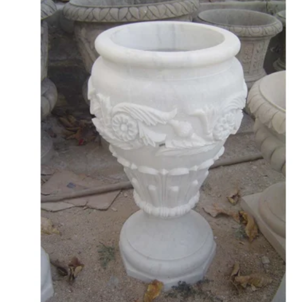Makrana Marble Planters