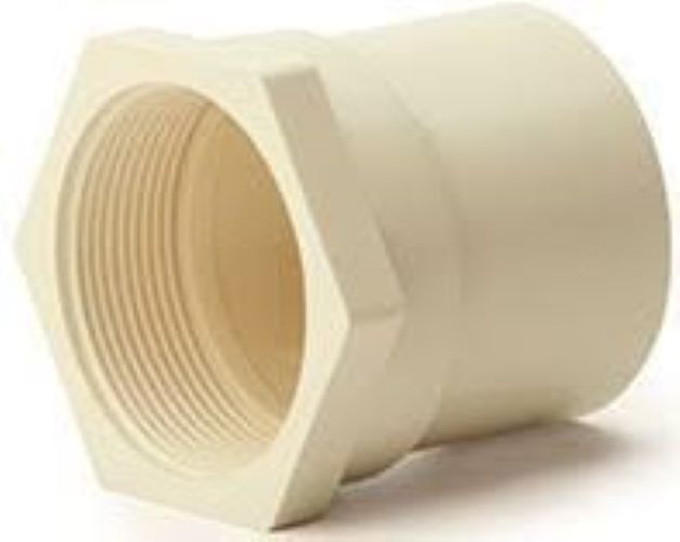 Female Threaded Adaptor - Cpvc/brass, High-pressure Reducing Fitting, Aisi Standard, Hot Rolled Technique, Leak-free Connection, Backed By Warranty