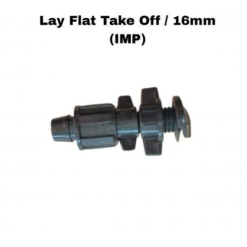 16 mm Lay Flat Cap Lock Take Off