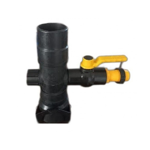75Mm Epc Type Rain Pipe T-Connector / Ball Valve 32Mm / 32Mm Lock - Application: Irrigation