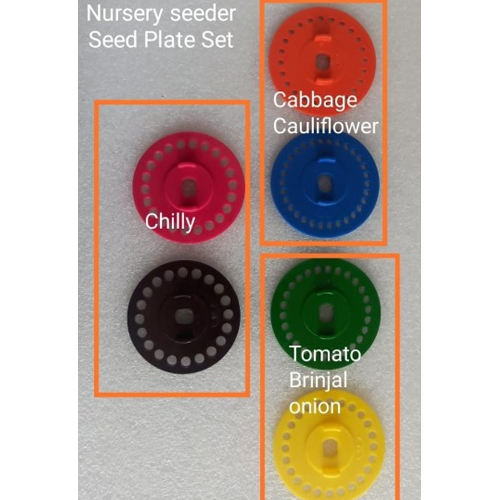 F5 SP Nursery Seeder Seed Plate Set