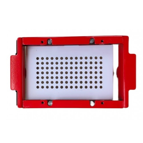 Ts B - 98 Tray Seeder Box - Color: Red & White