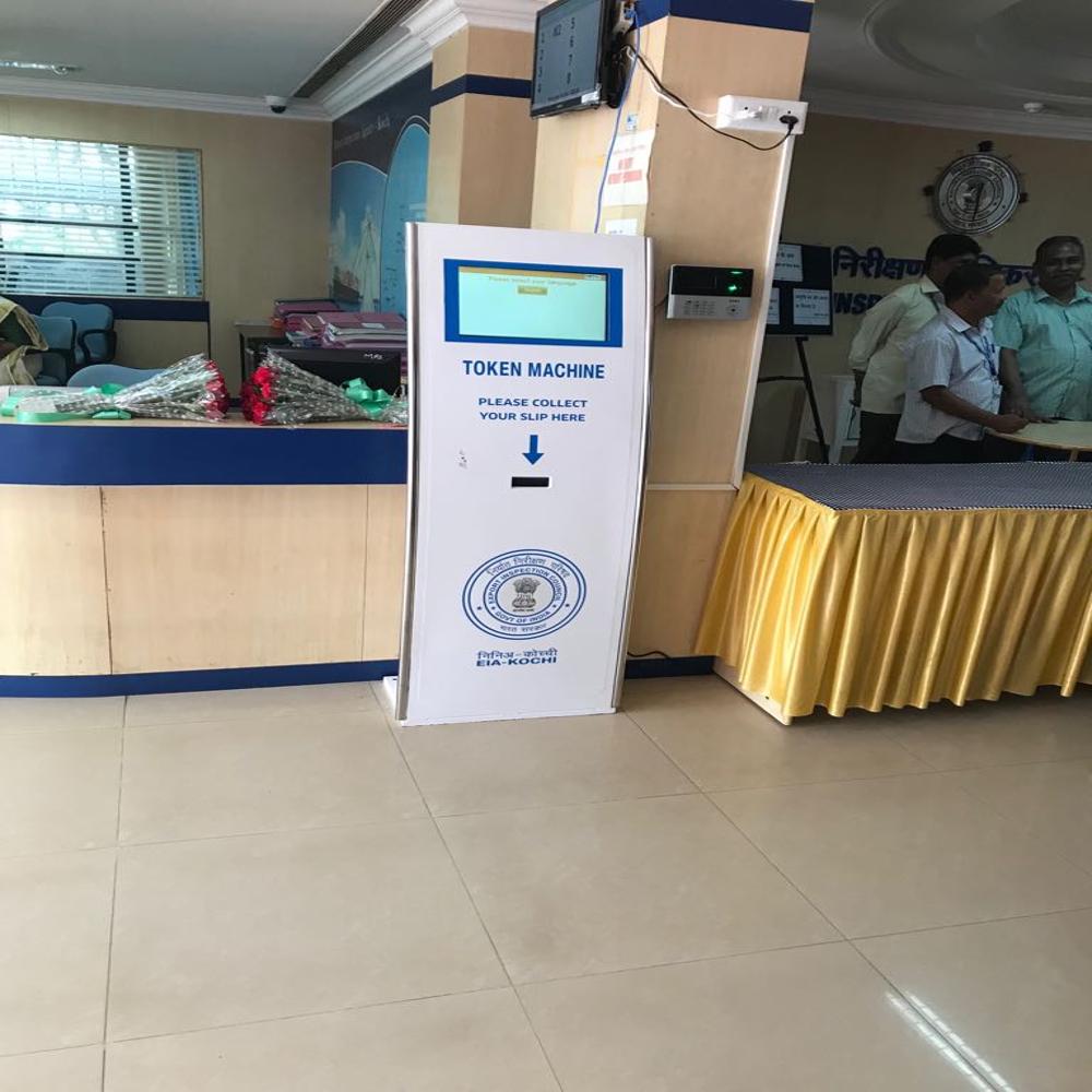 Touch Screen Kiosk Queue Management System