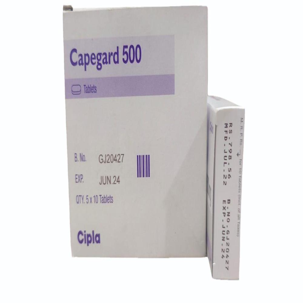 Capegard 500 Capecitabine (500mg) Tablet