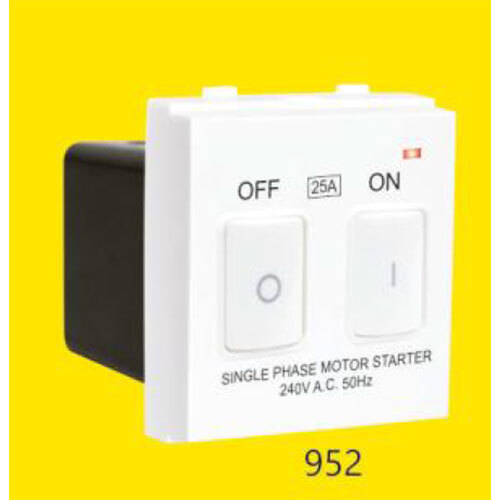 Motor Starter | 25a Motor Starter - Color: White