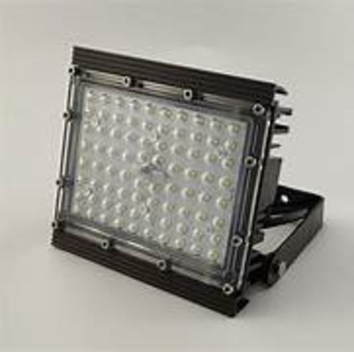 dc flood lihgt with solar modukes