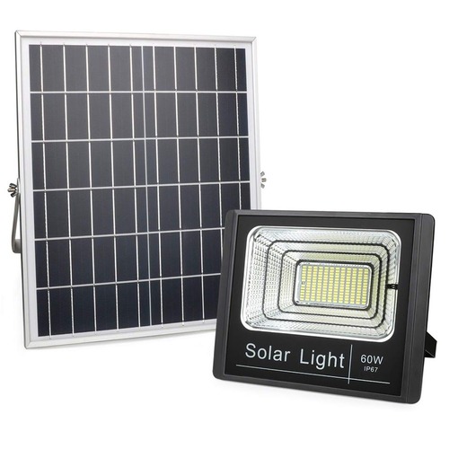 dc flood lihgt with solar modukes