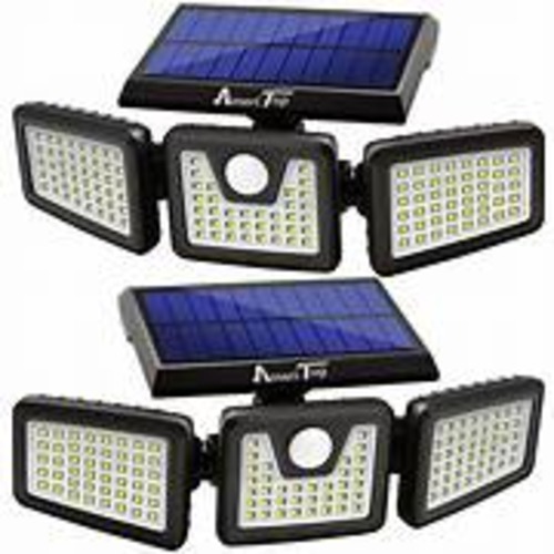 dc flood lihgt with solar modukes