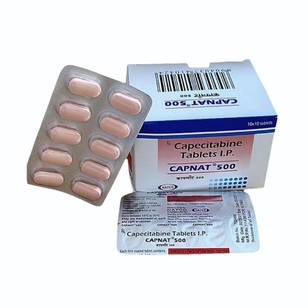 Capnat-500 Capecitabine 500mg Tablet