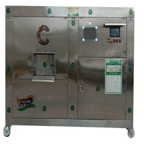 Automatic Kitchen Waste Compost Machine - Capacity: 300-500 Kg/hr