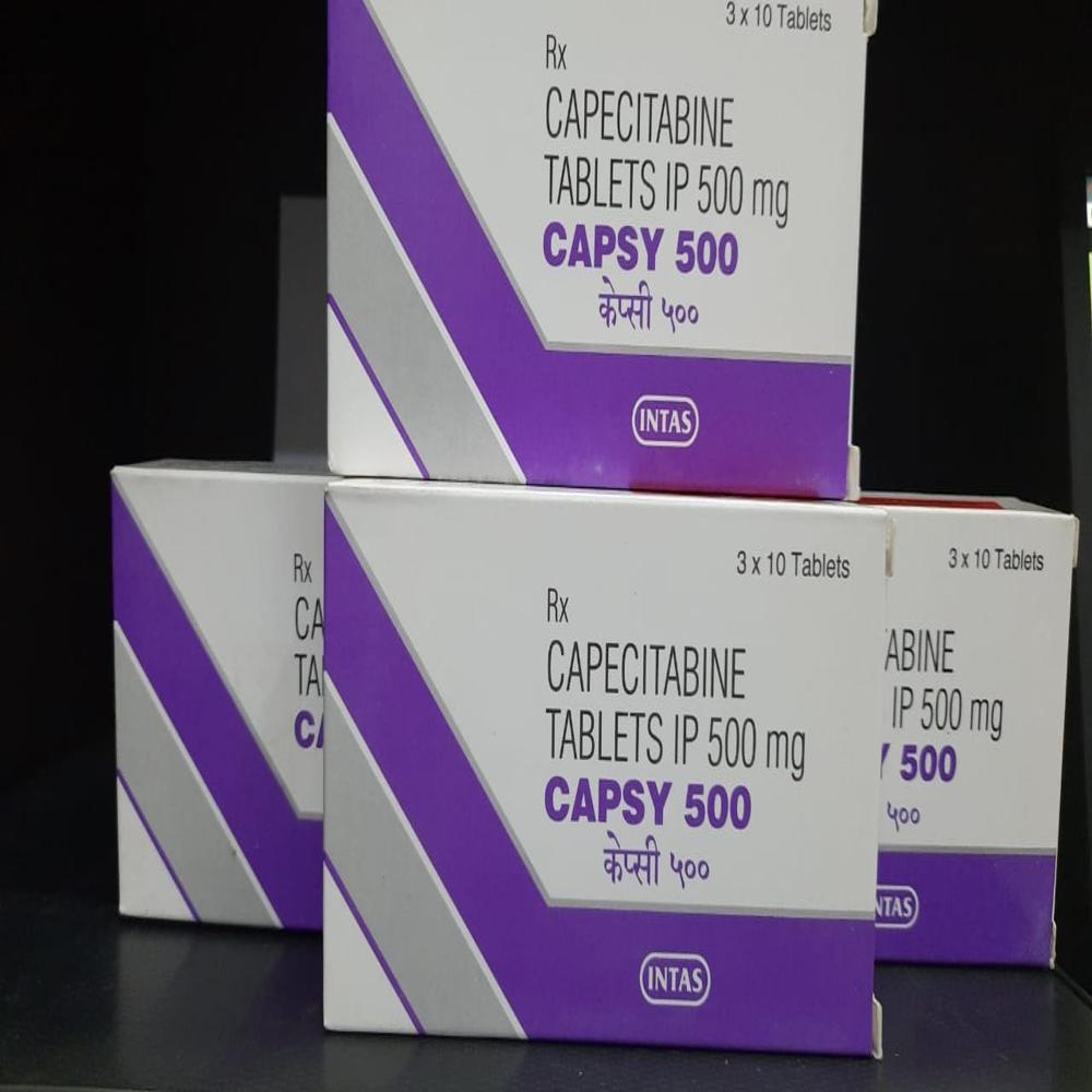 Capsy-500 Capecitabine 500mg Tablet