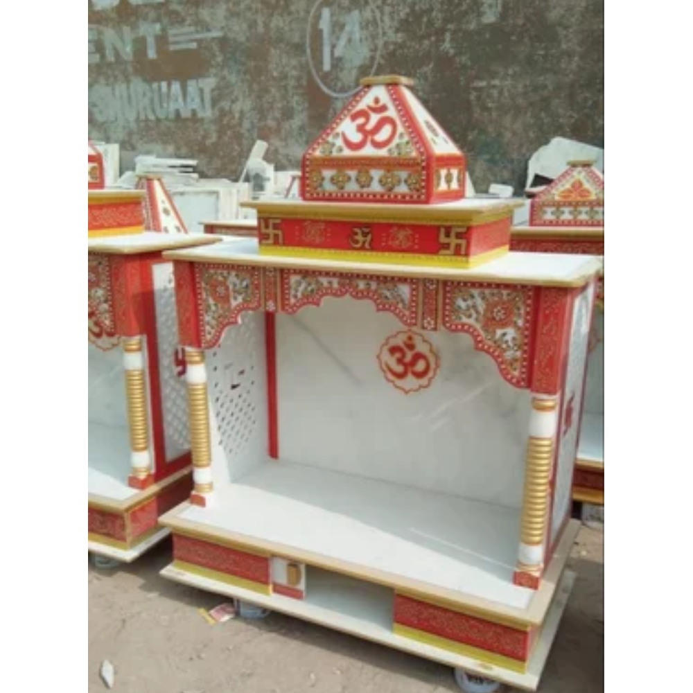 Makrana Marble Polished Temple