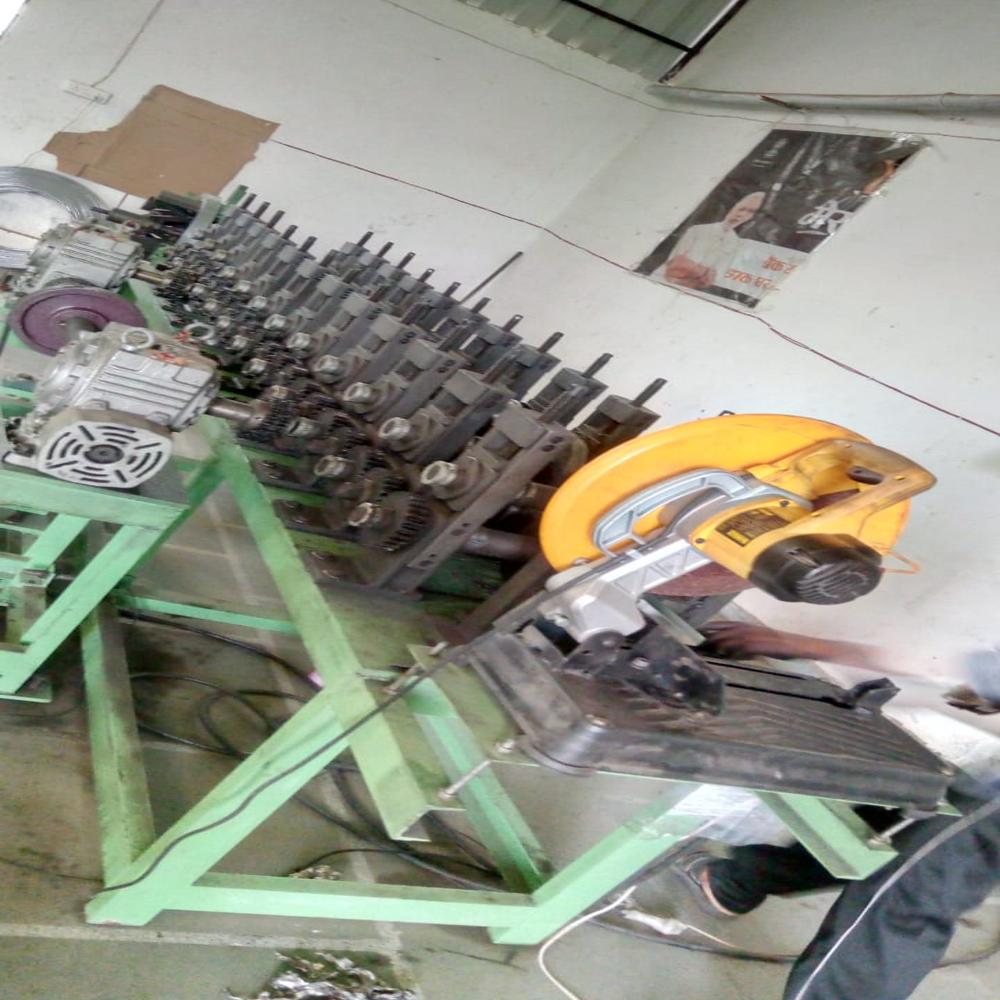 shutter guide channel machine