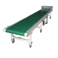 Flat Belt Conveyor with Side Working Platform