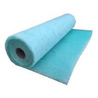Paint Arrestor Glass Fiber Media - Color: Light Blue