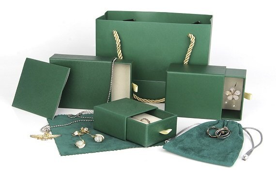 Magnetic jewelry rigid box