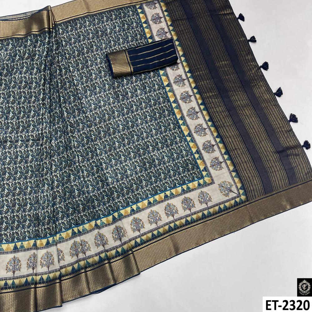 VISCOSE MAL COTTON SAREE