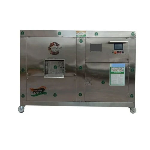 Food Compost Machine - Color: Silver