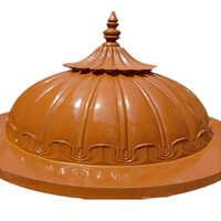 Designer  Fiberglass Domes - Color: Brown