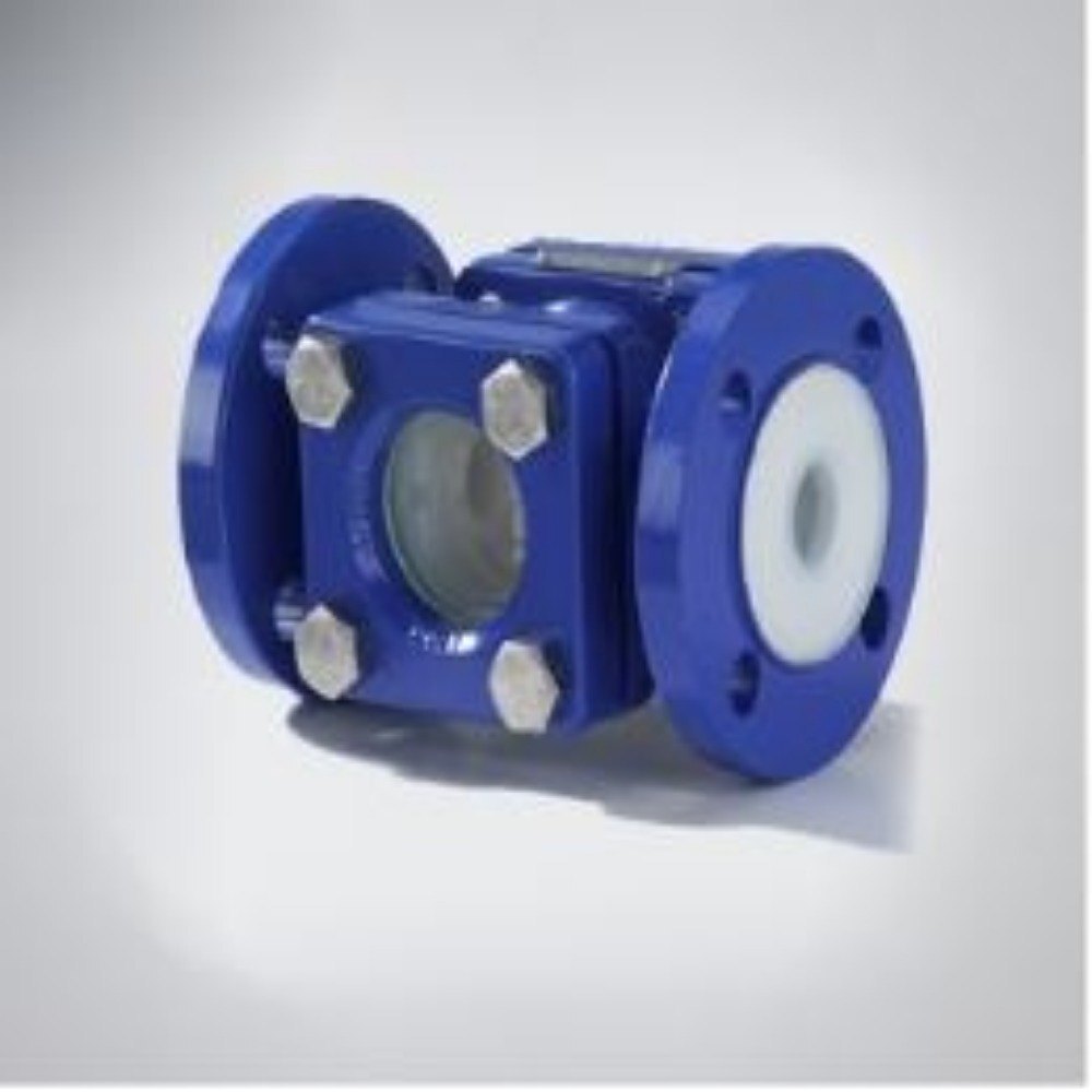 FEP Lined Double Window Sight Glass