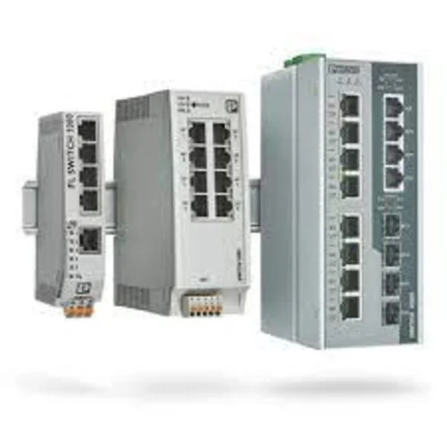 Industrial Managed Ethernet Switch - Color: Grey