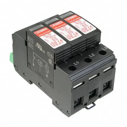 Surge Arrester Surge Protection Device - Color: Black