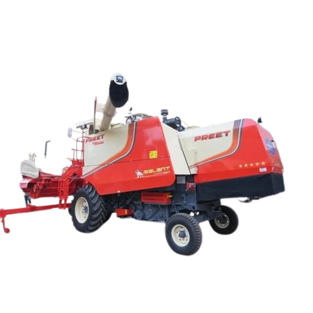 Preet 987 Dlx 14 Feet Combine Harvester - Harvesters Type: Wheat