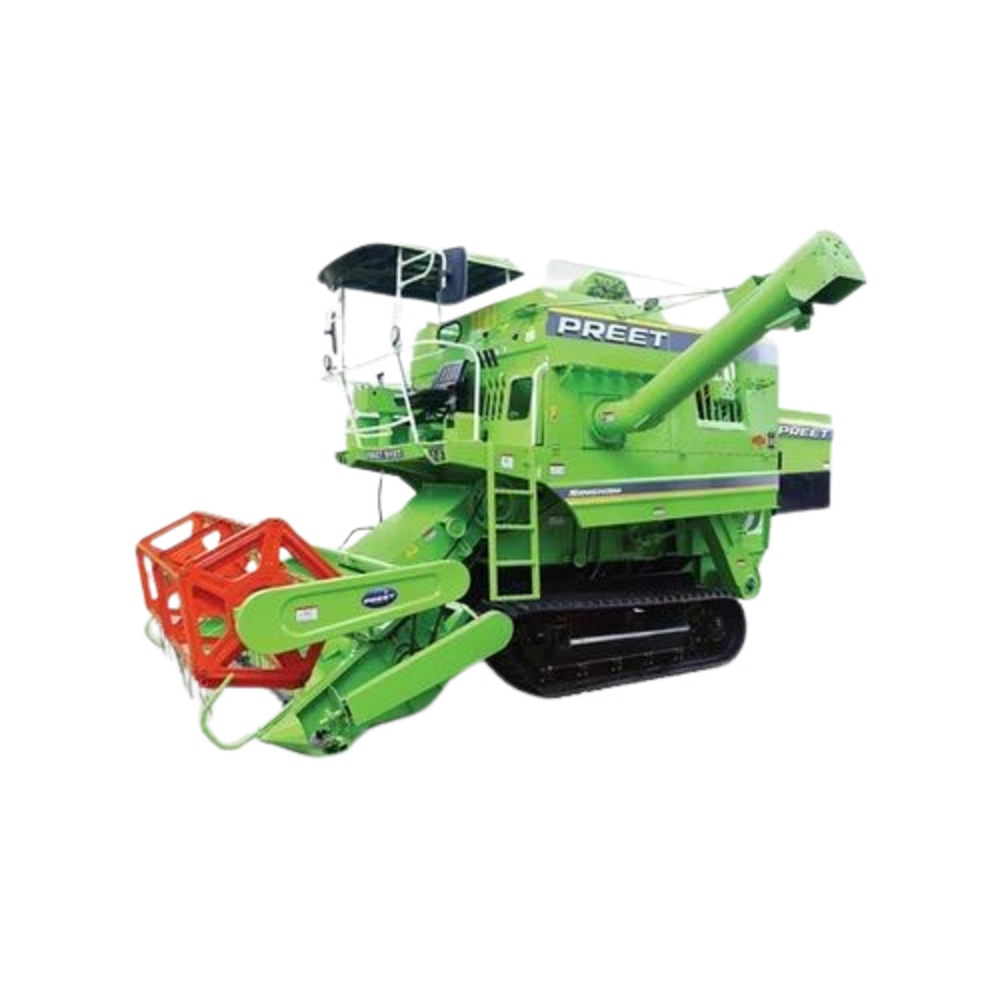 Preet 949T Singham 10 Feet Track Combine Harvester - Dimension (L*W*H): 6800 X 2620 X 2900 Mm (L X W X H) Millimeter (Mm)