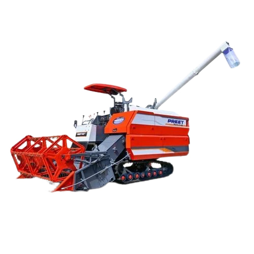 Preet Yuvraj 949T 14 Feet Track Combine Harvester - Capacity: 5 Km/Hr Kg/Hr