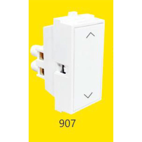 Modular Switch | 6 Amp 2 Way Switch -907 - Application: Residential And Commercial Electrical Wiring
