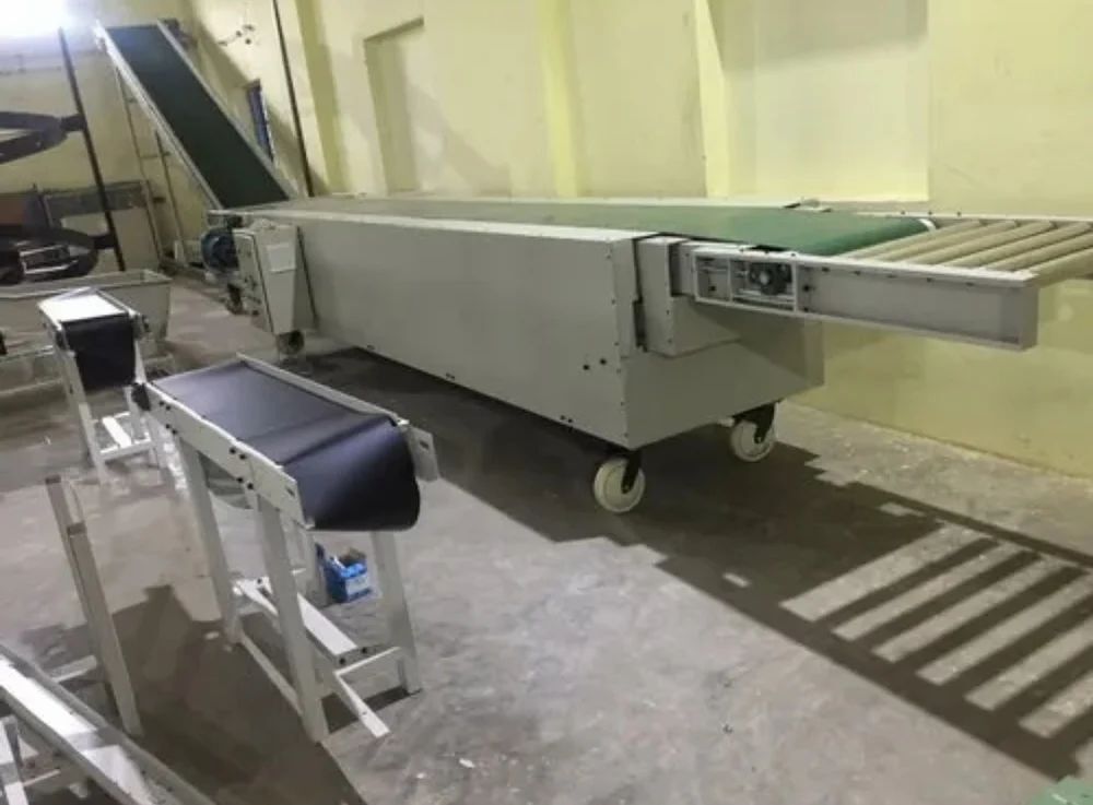 Telescopic Conveyor - Belt Type: Requirement Based