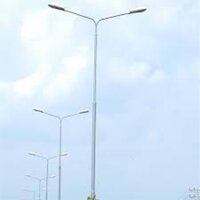 Dual Arm Tubular Light Poles