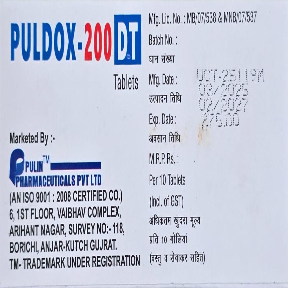 PULDOX-200 DT Tablets