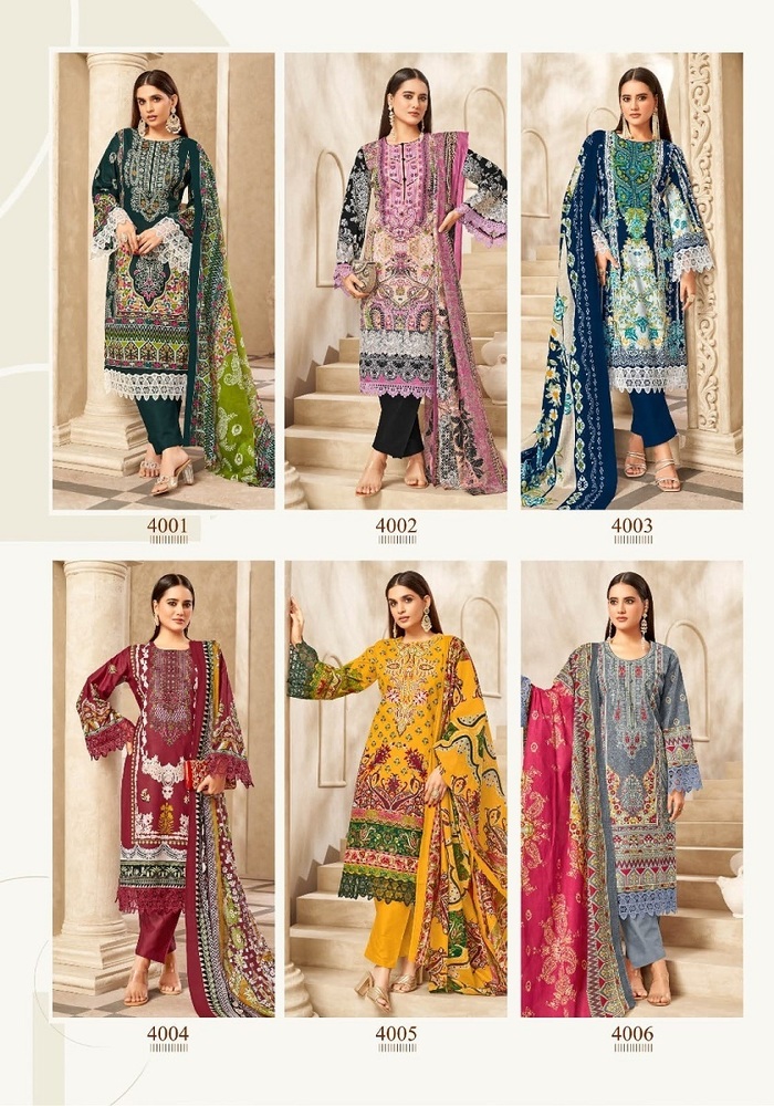 Mayur Zulfat Vol-4  Dress Material