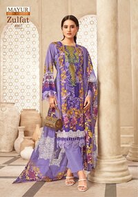 Mayur Zulfat Vol-4  Dress Material
