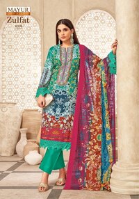 Mayur Zulfat Vol-4  Dress Material