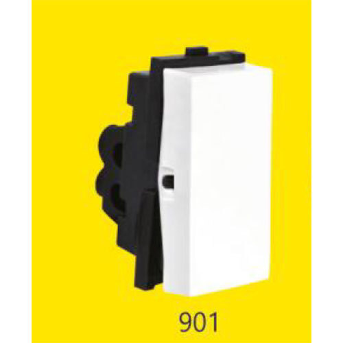 Modular Switch | 6amp 1 Way Switch - 901 - Application: Residential And Commercial Electrical Circuits