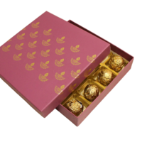 Chocolate Gift Box - High-quality Cardboard, Custom Size, Elegant Matte Lamination Finish, Versatile Rectangular Shape, Uv Offset Printing Options