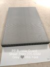 Pp Bubble Guard Sheet - Polypropylene, Standard Size | Grey Color, Soft Hardness, Opaque, Impact Resistant, Warranty Included
