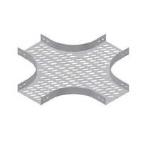 Four Way Bend Perforated Cable Tray