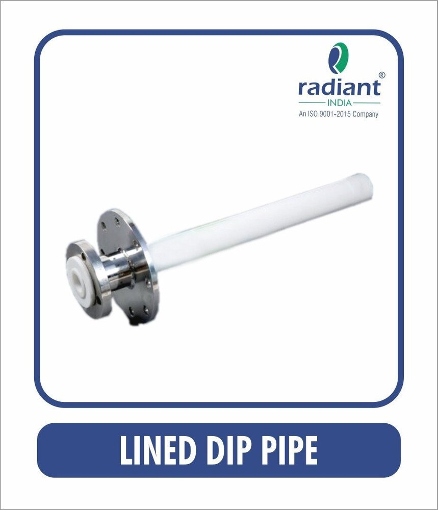 Ptfe लाइन वाली डिप पाइप - रेडियंट हीटेम्प एंड थर्मो केबल्स