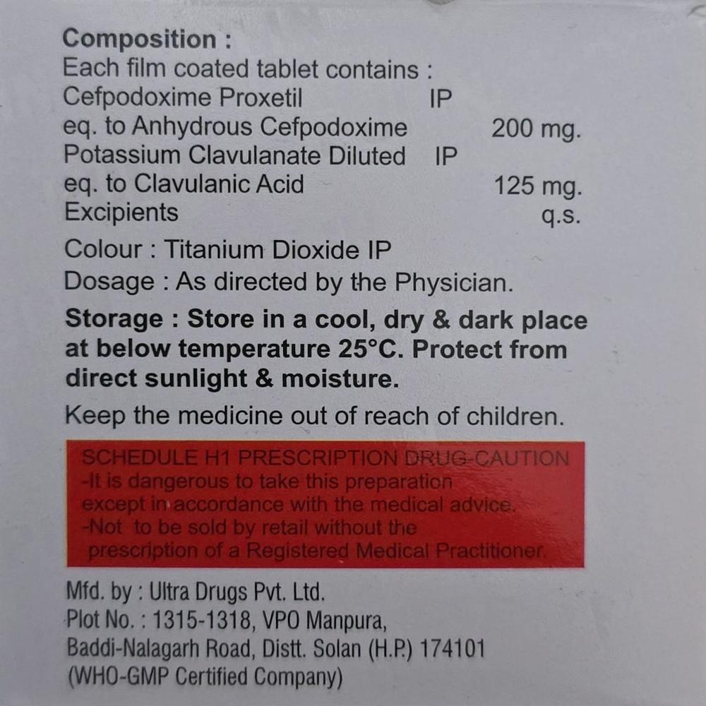 Puldox-cv Tablets - Drug Type: General Medicines