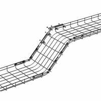 Wire Mesh Cable Bend Tray