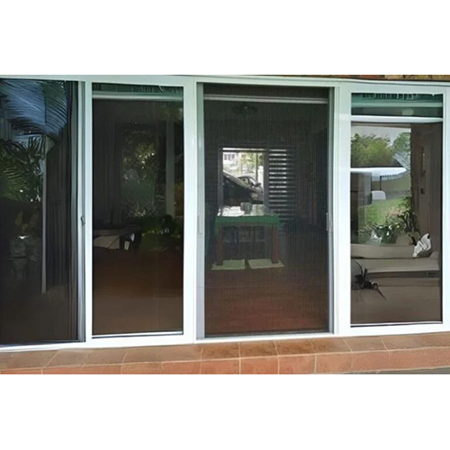 UPVC Sliding Door With Mesh