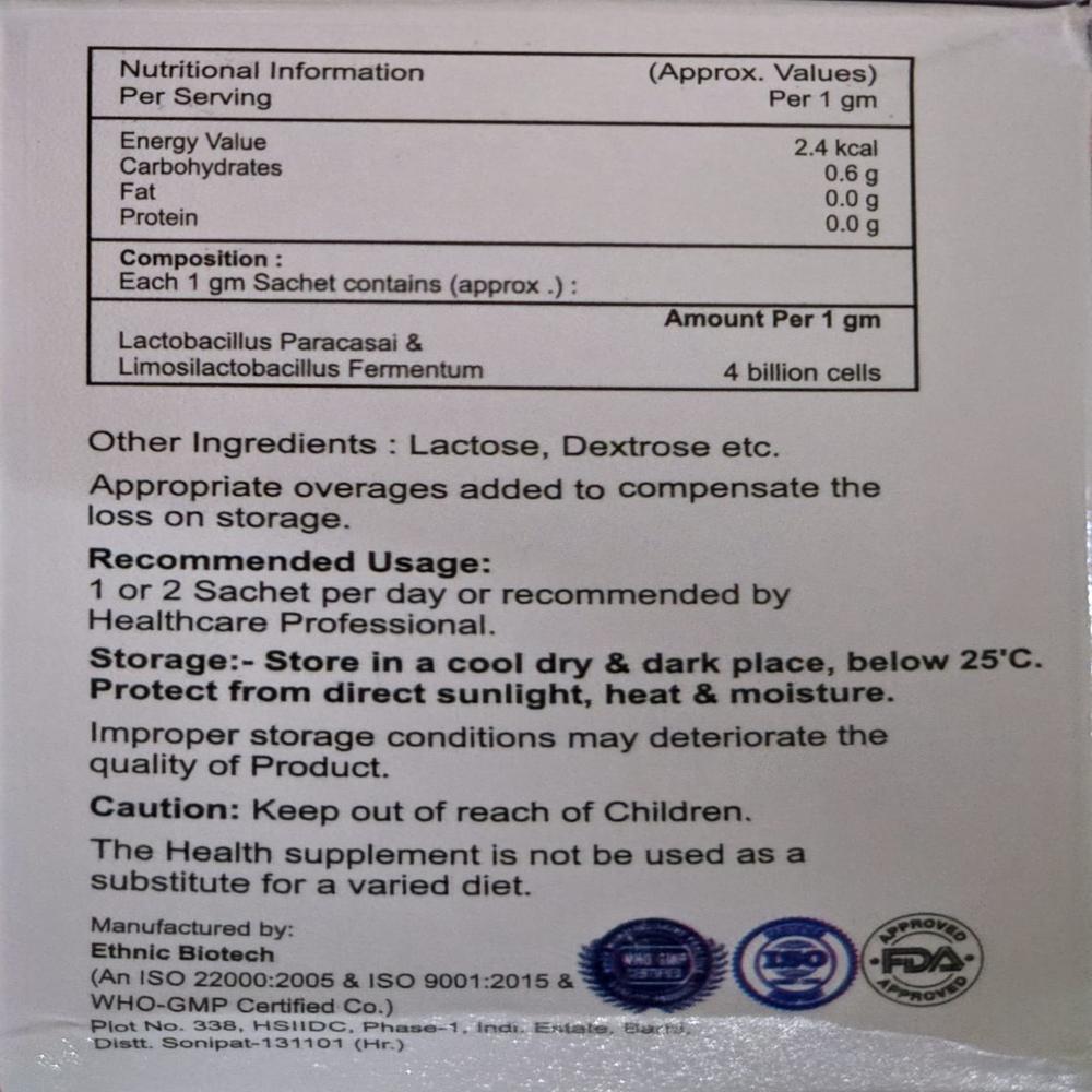 Pulbact-al Sachets - Drug Type: General Medicines