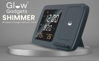 Shimmer Wire Charger With Digital Clock