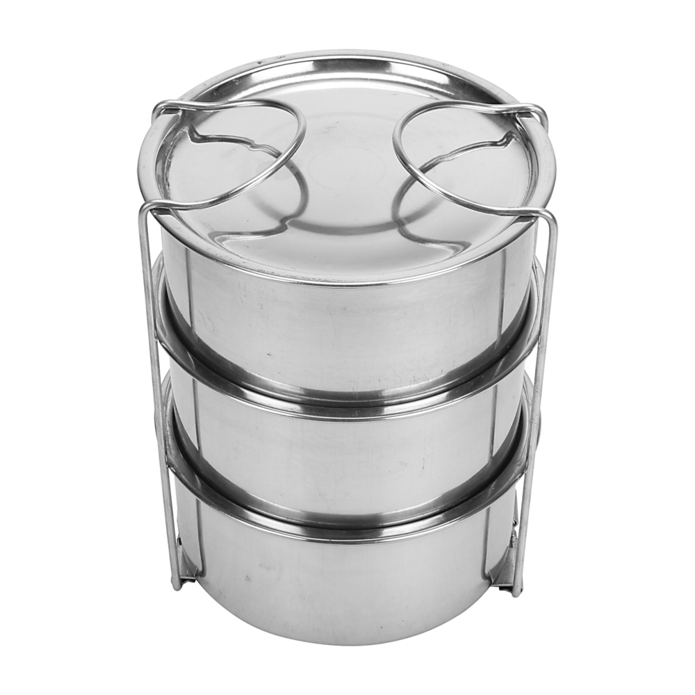 Stainless Steel insulated 3 tier Lunch Box