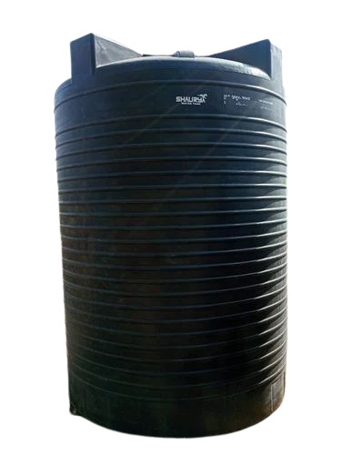 10000 Liters Double Layer Water Storage Tank - Color: Black