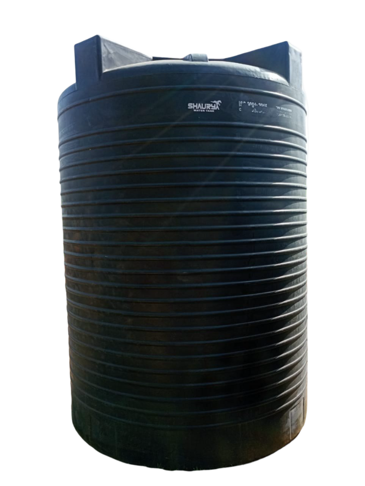 10000 Liter 4 Layer Water Tank - Color: Black